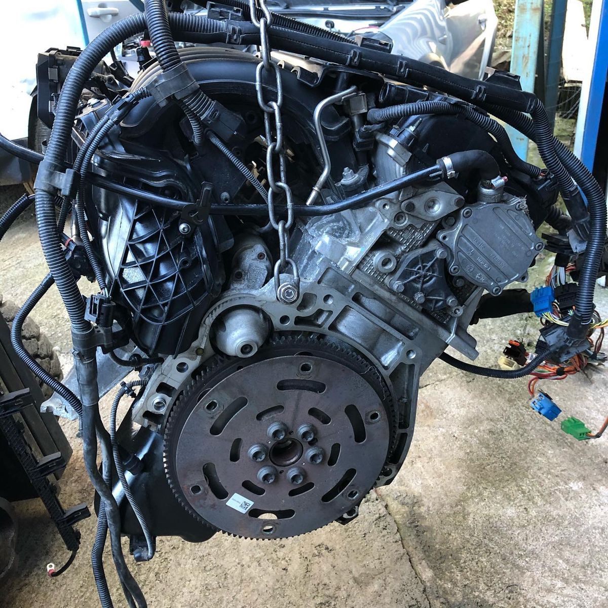 Motor bmw X1 2011 150cv aspirada — foto 4 da unidade real em estoque