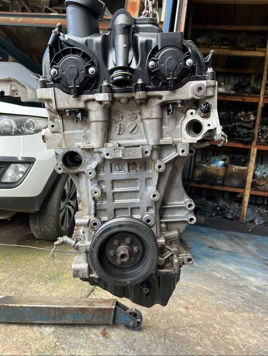 Motor BMW 320 2.0 2014 Turbo Flex 184cvs — foto 3 da unidade real em estoque