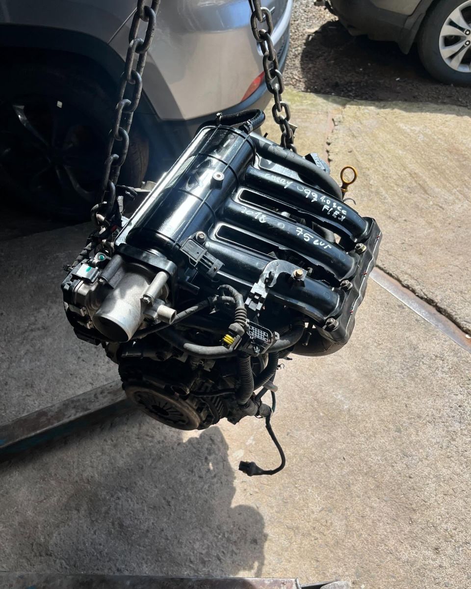 Motor Chery QQ 1.0 3cc 2018 Flex 75cvs — foto 1 da unidade real em estoque