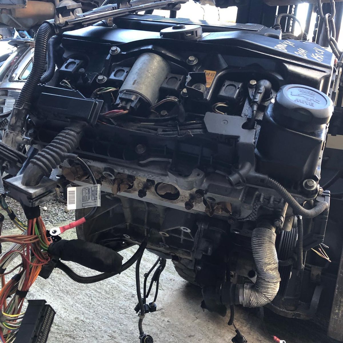 Motor bmw X1 2011 150cv aspirada — foto 3 da unidade real em estoque