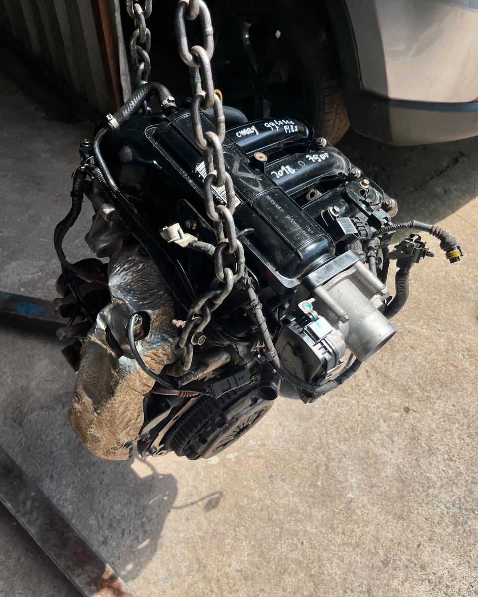 Motor Chery QQ 1.0 3cc 2018 Flex 75cvs — foto 7 da unidade real em estoque