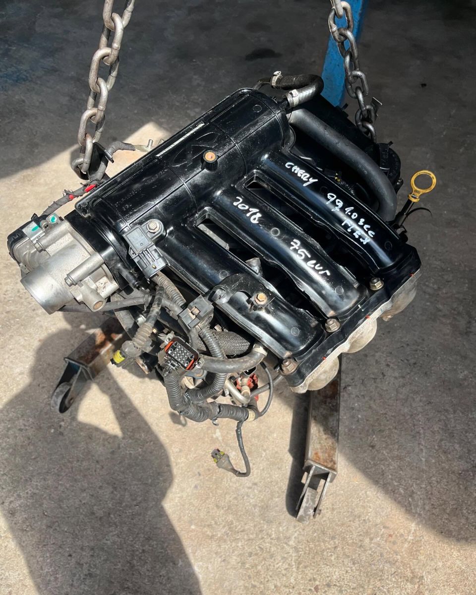 Motor Chery QQ 1.0 3cc 2018 Flex 75cvs — foto 9 da unidade real em estoque