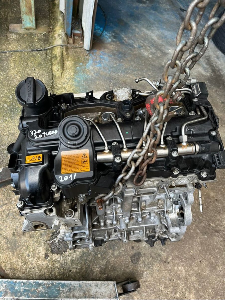 Motor BMW 320 2.0 2014 Turbo Flex 184cvs — foto 5 da unidade real em estoque