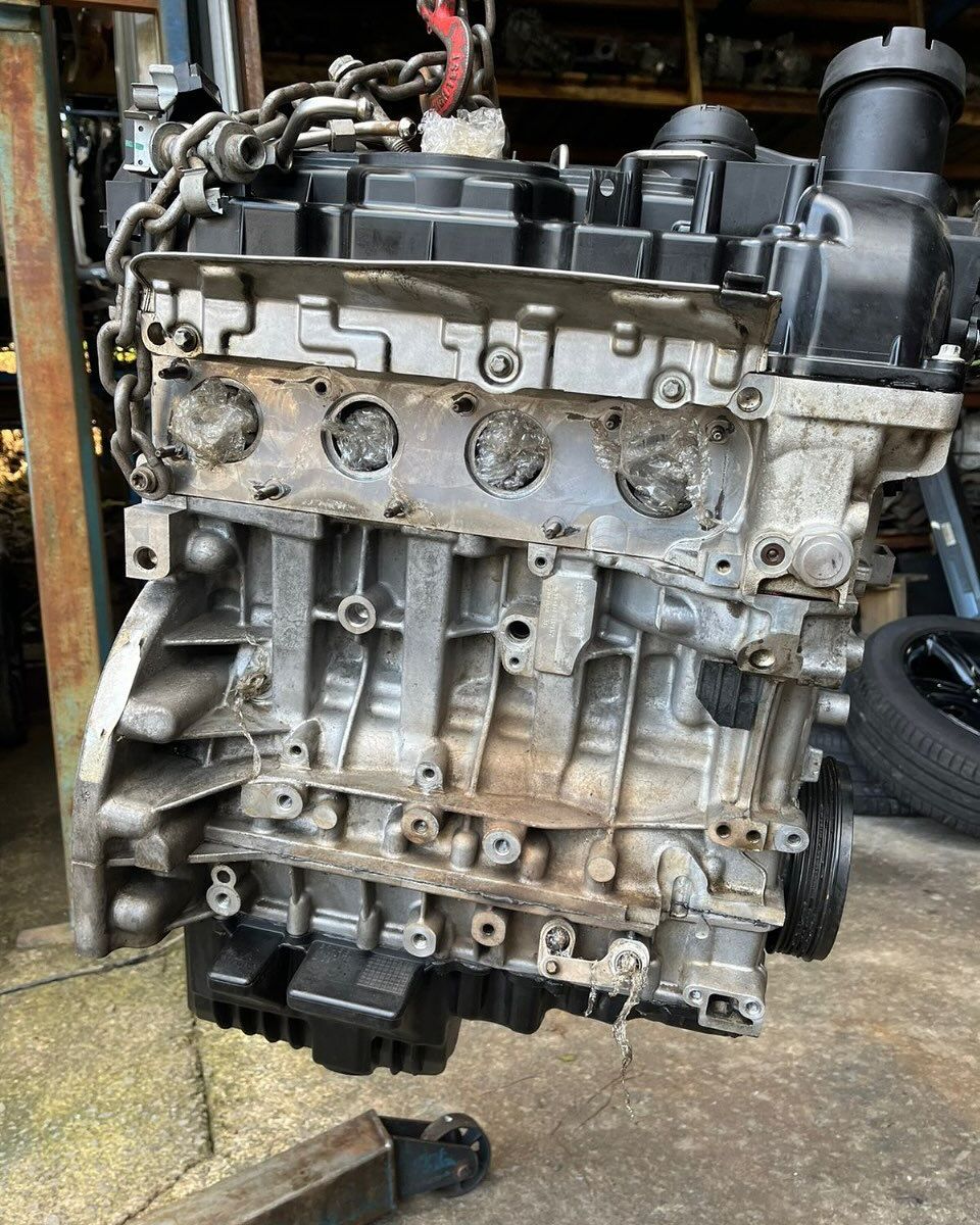 Motor BMW 320i 2.0 2014 Flex 184cvs — foto 4 da unidade real em estoque