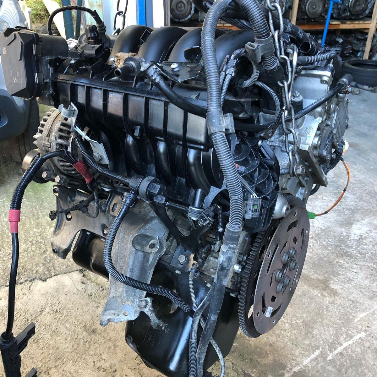Motor bmw X1 2011 150cv aspirada — foto 5 da unidade real em estoque